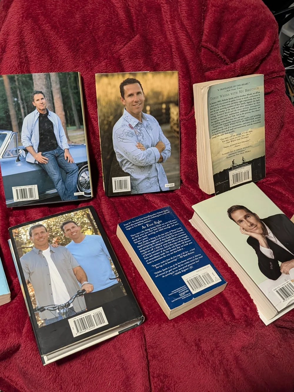 Nicholas Sparks Book Lot of 8 – Hardcovers & Paperbacks